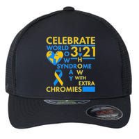 Celebrate World Down Syndrome Day I Love Homies With Extra Chromies Flexfit Unipanel Trucker Cap