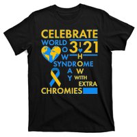 Celebrate World Down Syndrome Day I Love Homies With Extra Chromies T-Shirt