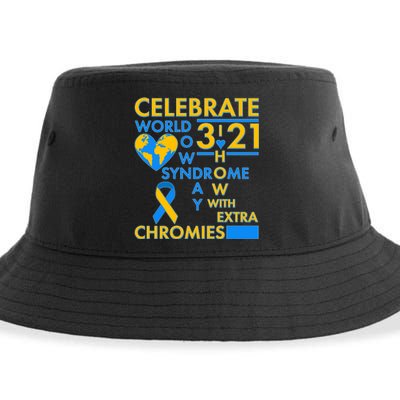 Celebrate World Down Syndrome Day I Love Homies With Extra Chromies Sustainable Bucket Hat