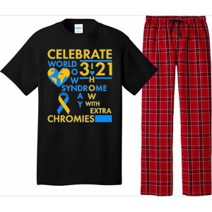 Celebrate World Down Syndrome Day I Love Homies With Extra Chromies Pajama Set