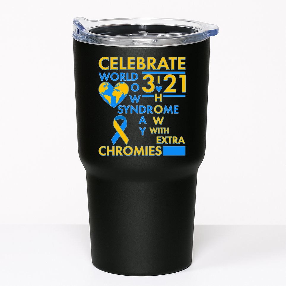 Celebrate World Down Syndrome Day I Love Homies With Extra Chromies Tumbler