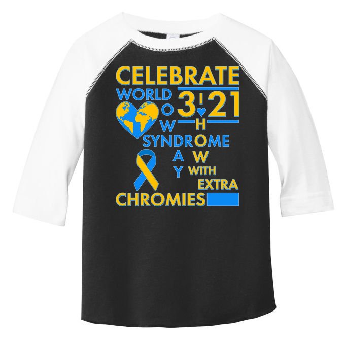 Celebrate World Down Syndrome Day I Love Homies With Extra Chromies Toddler Fine Jersey T-Shirt