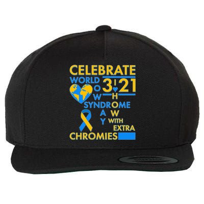 Celebrate World Down Syndrome Day I Love Homies With Extra Chromies Wool Snapback Cap