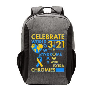 Celebrate World Down Syndrome Day I Love Homies With Extra Chromies Vector Backpack