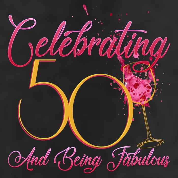 Celebrating 50 And Being Fabulous Cool Comfort Performance Bucket Hat