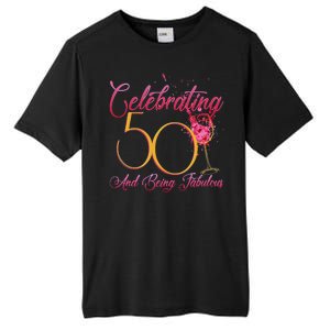 Celebrating 50 And Being Fabulous Tall Fusion ChromaSoft Performance T-Shirt