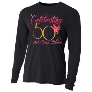 Celebrating 50 And Being Fabulous Cooling Performance Long Sleeve Crew