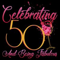 Celebrating 50 And Being Fabulous Short Acrylic Beanie