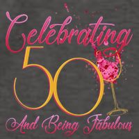 Celebrating 50 And Being Fabulous Vector Backpack