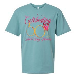 Celebrating 50 And Being Fabulous Sueded Cloud Jersey T-Shirt