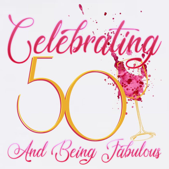 Celebrating 50 And Being Fabulous Garment-Dyed Sweatshirt