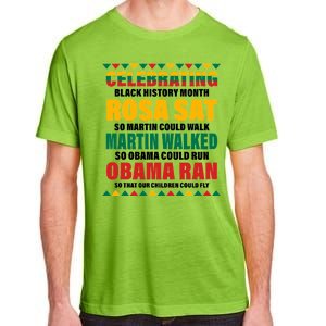 Celebrating Black History Month Adult ChromaSoft Performance T-Shirt