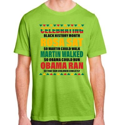 Celebrating Black History Month Adult ChromaSoft Performance T-Shirt