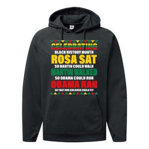 Celebrating Black History Month Performance Fleece Hoodie