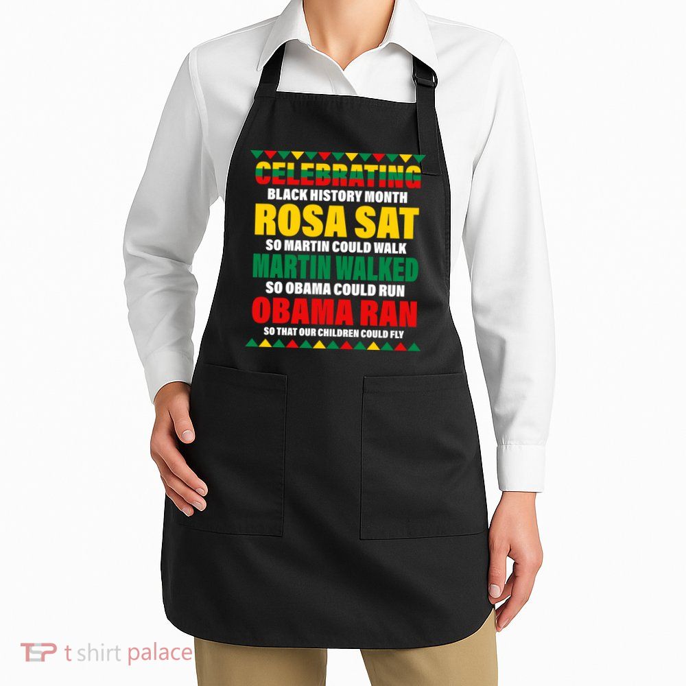 Celebrating Black History Month Apron