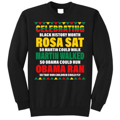 Celebrating Black History Month Sweatshirt