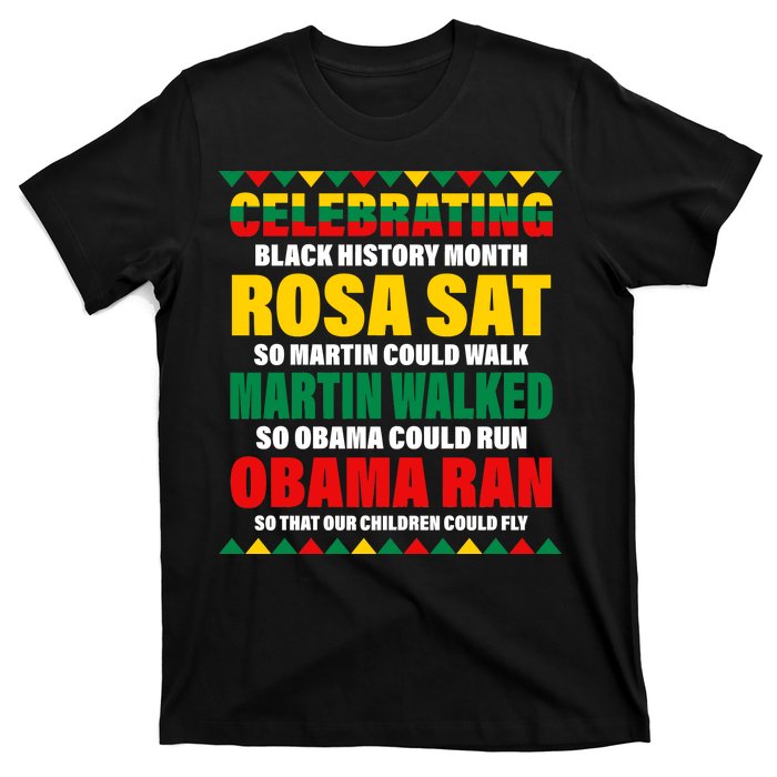 Celebrating Black History Month T-Shirt