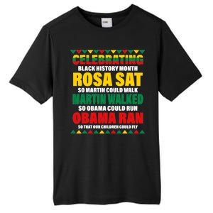 Celebrating Black History Month Tall Fusion ChromaSoft Performance T-Shirt