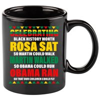 Celebrating Black History Month 11oz C Handle Ceramic Mug