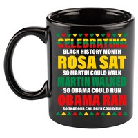 Celebrating Black History Month 11oz C Handle Ceramic Mug