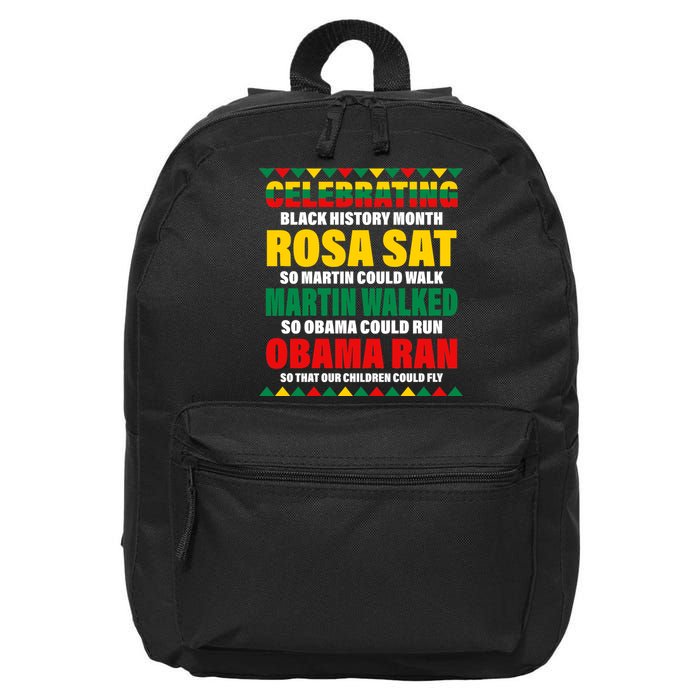 Celebrating Black History Month 16 in Basic Backpack