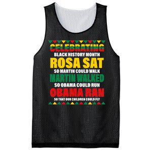 Celebrating Black History Month Mesh Reversible Basketball Jersey Tank