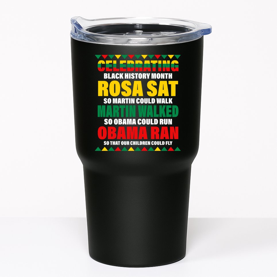 Celebrating Black History Month Tumbler