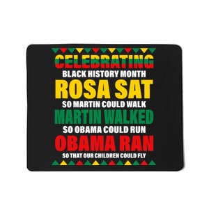 Celebrating Black History Month Mousepad