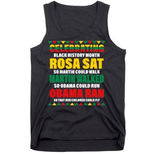 Celebrating Black History Month Tank Top