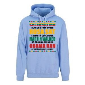 Celebrating Black History Month Unisex Surf Hoodie