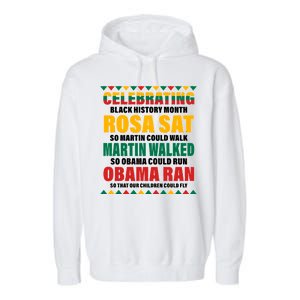 Celebrating Black History Month Garment-Dyed Fleece Hoodie