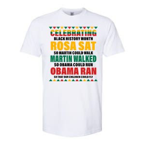 Celebrating Black History Month Softstyle CVC T-Shirt