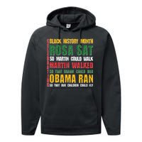 Celebrating Black History Month Rosa Martin Obama Performance Fleece Hoodie