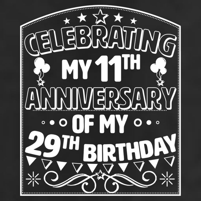 Celebrating My 11th Anniversary of My 29th Birthday 40th Birthday Hat