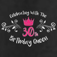 Celebrating With The 30th Birthday Queen Cool Comfort Performance Bucket Hat