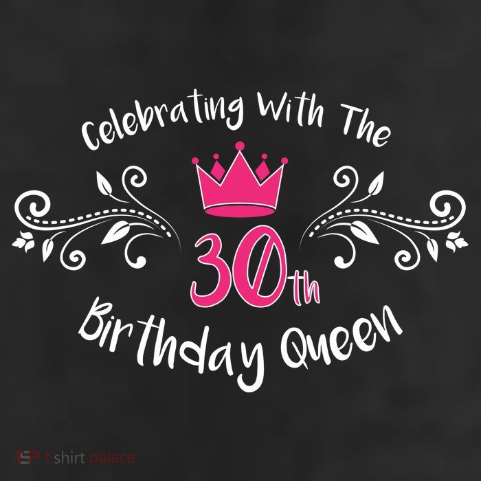 Celebrating With The 30th Birthday Queen 11oz C Handle Ceramic Mug