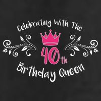 Celebrating With The 40th Birthday Queen Cool Comfort Performance Bucket Hat