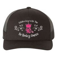 Celebrating With The 40th Birthday Queen Yupoong Adult 5-Panel Trucker Hat