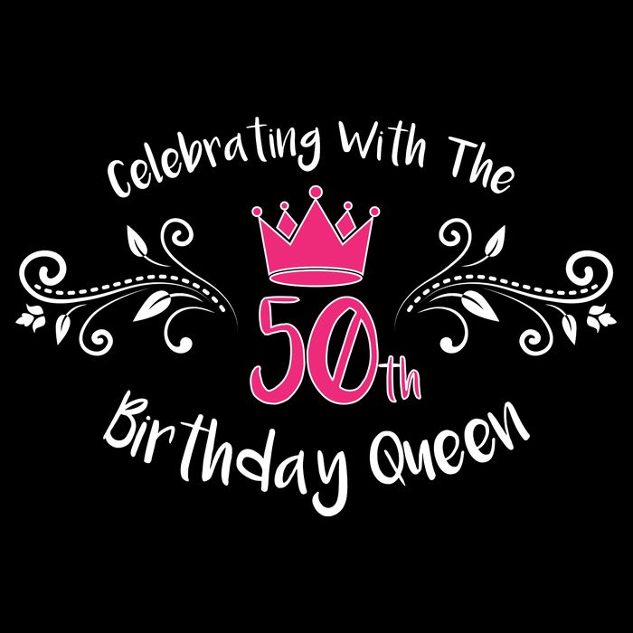 Celebrating With The 50th Birthday Queen T-Shirt