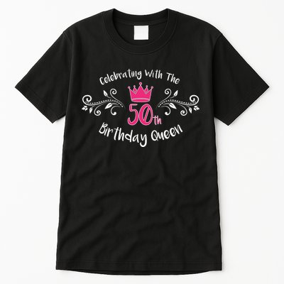 Celebrating With The 50th Birthday Queen Tall T-Shirt