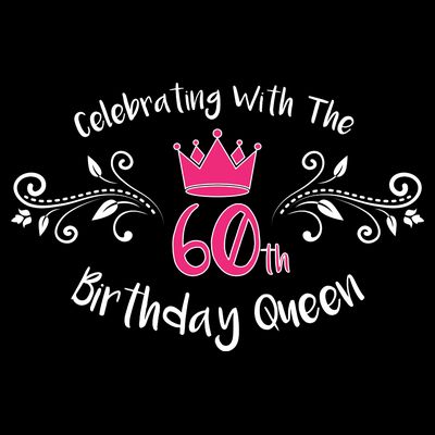 Celebrating With The 60th Birthday Queen T-Shirt