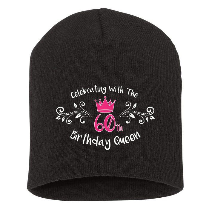 Celebrating With The 60th Birthday Queen Short Acrylic Beanie