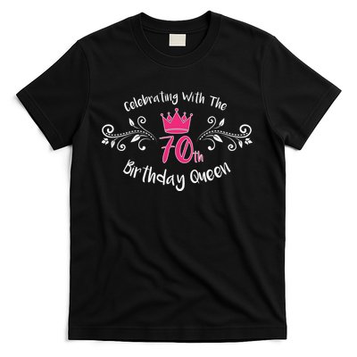 Celebrating With The 70th Birthday Queen T-Shirt