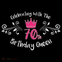 Celebrating With The 70th Birthday Queen T-Shirt