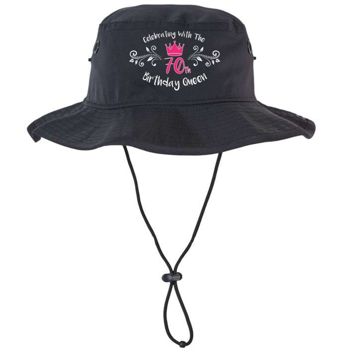 Celebrating With The 70th Birthday Queen Legacy Cool Fit Booney Bucket Hat