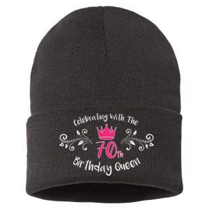 Celebrating With The 70th Birthday Queen Sustainable Knit Beanie