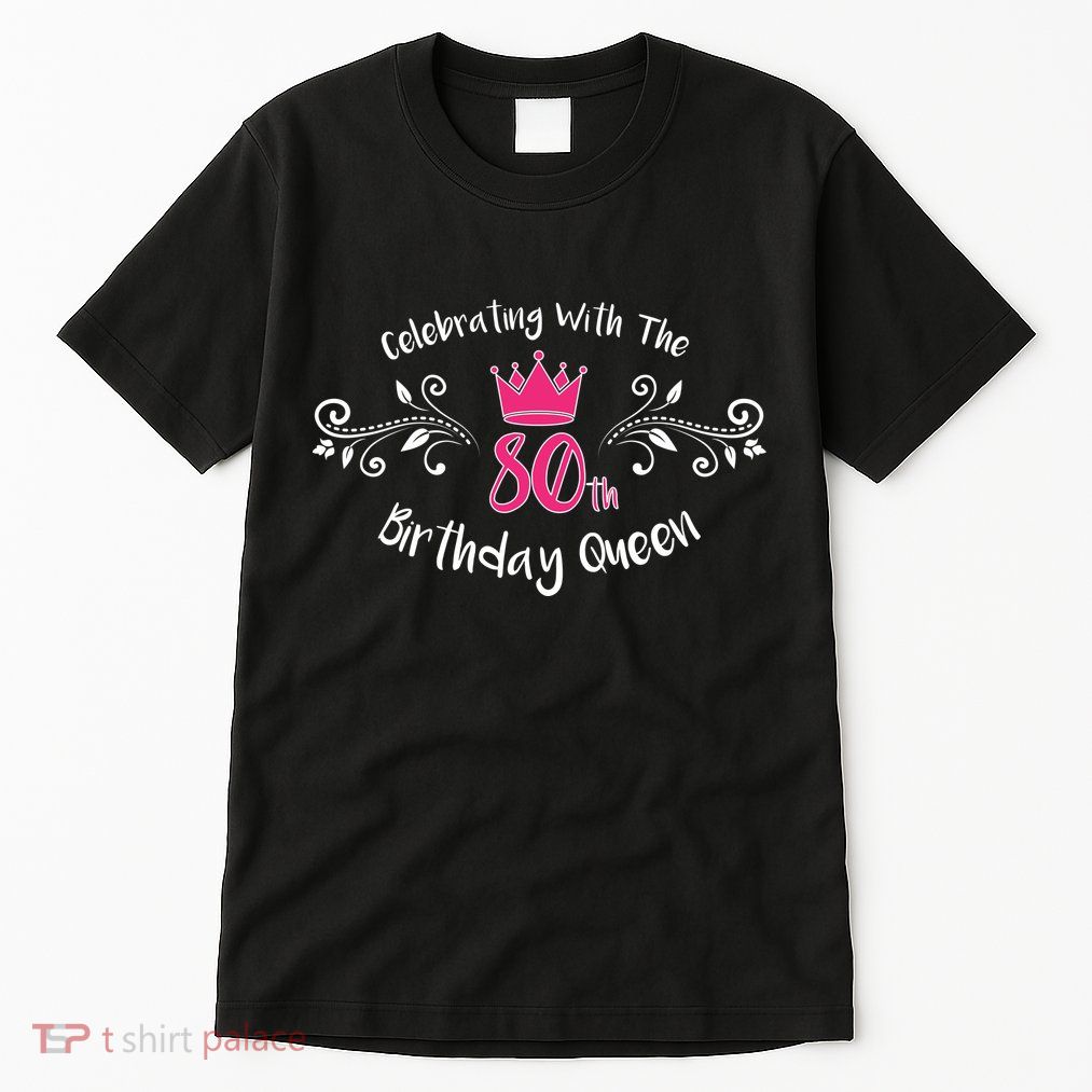 Celebrating With The 80th Birthday Queen Tall T-Shirt