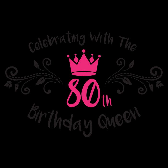 Celebrating With The 80th Birthday Queen Mug