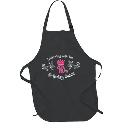 Celebrating With The 90th Birthday Queen Apron