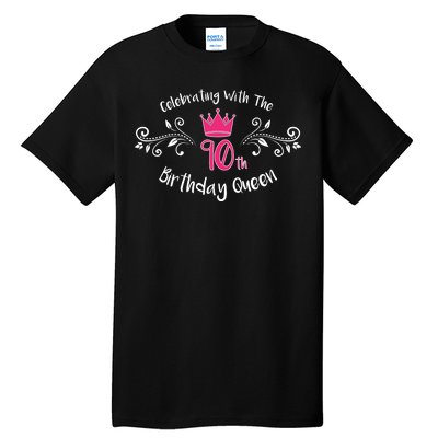 Celebrating With The 90th Birthday Queen Tall T-Shirt